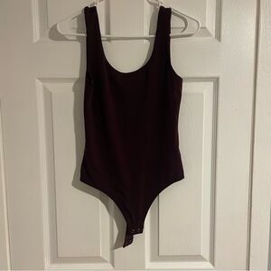 Express Body Suit Burgundy